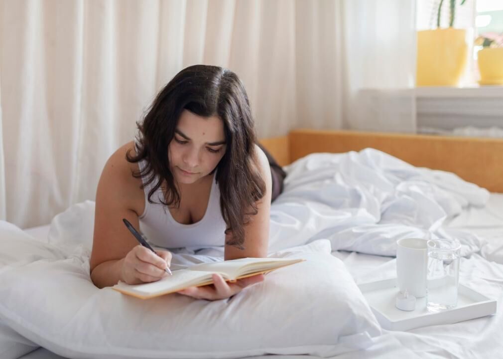 Keep a sleep journal to record your nighttime patterns